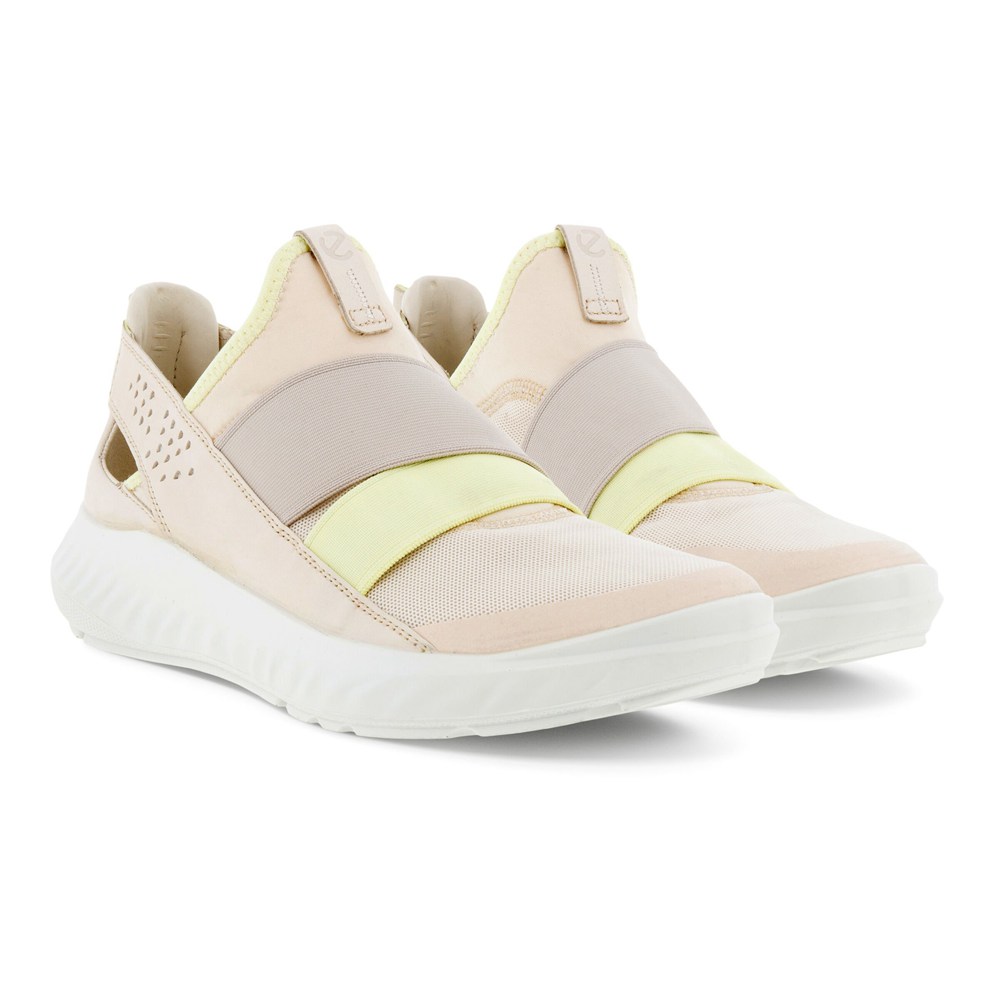 Slip On Mujer - ECCO St.1 Lite Sneakers - Beige - SCD932071